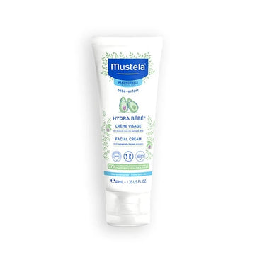 Mustela Hydra Bébé Facial Cream ενυδατική κρέμα προσώπου για μωρά και παιδιά 40ml
